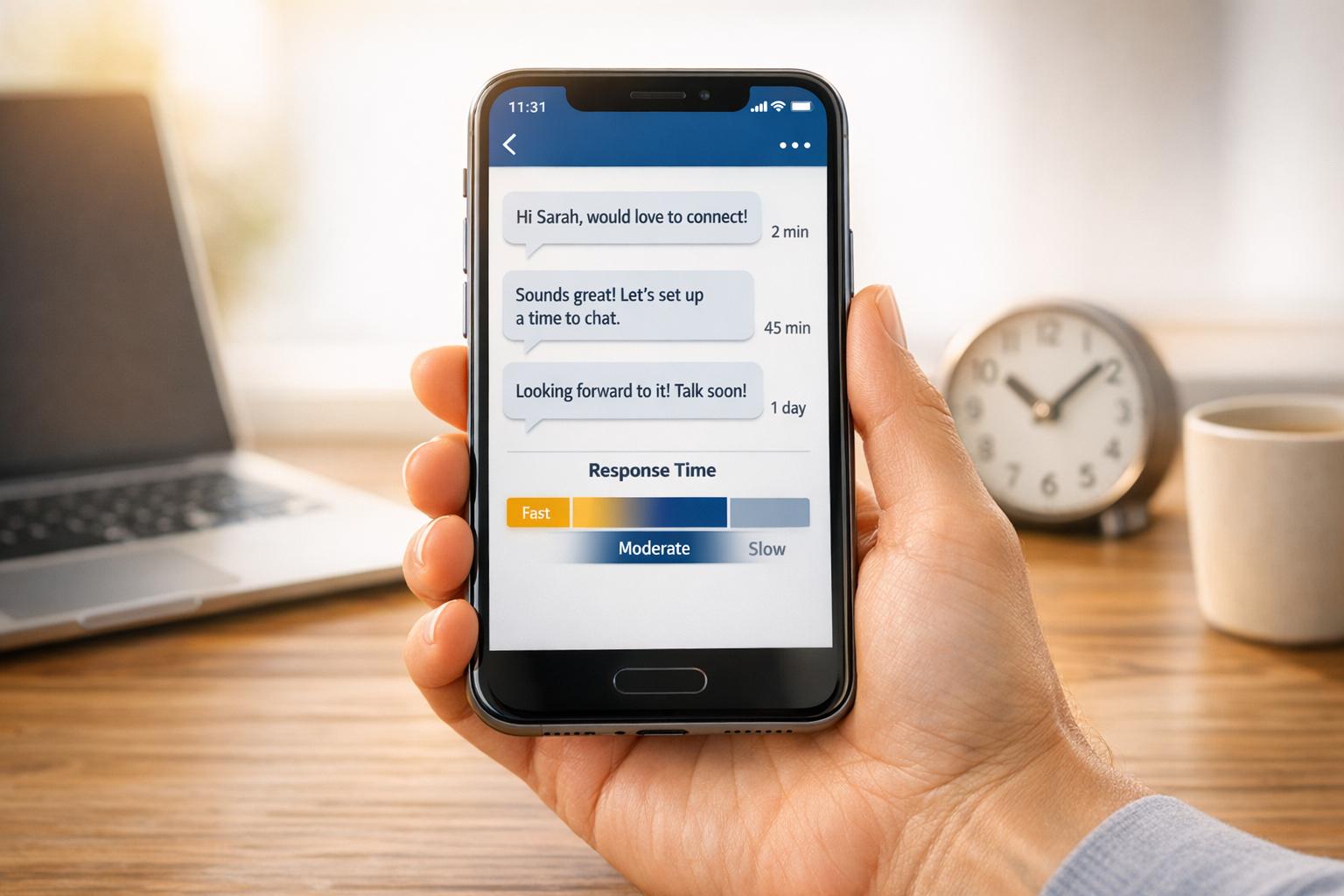 LinkedIn Response Time Analyzer