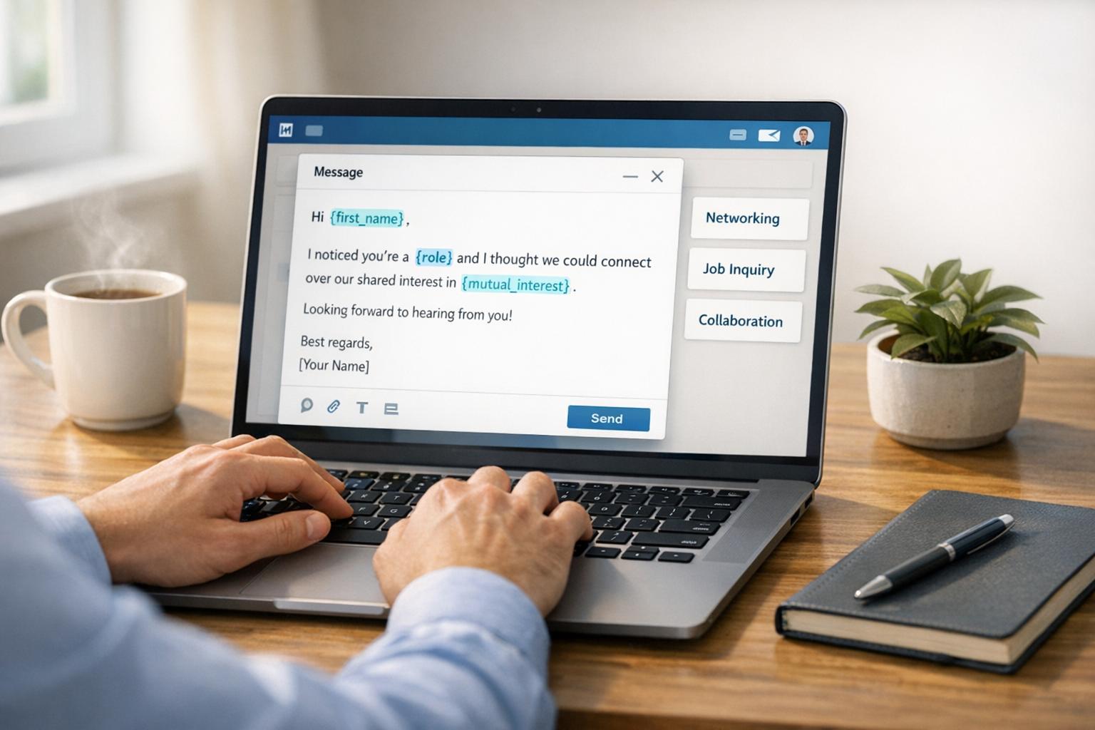 LinkedIn Message Template Generator