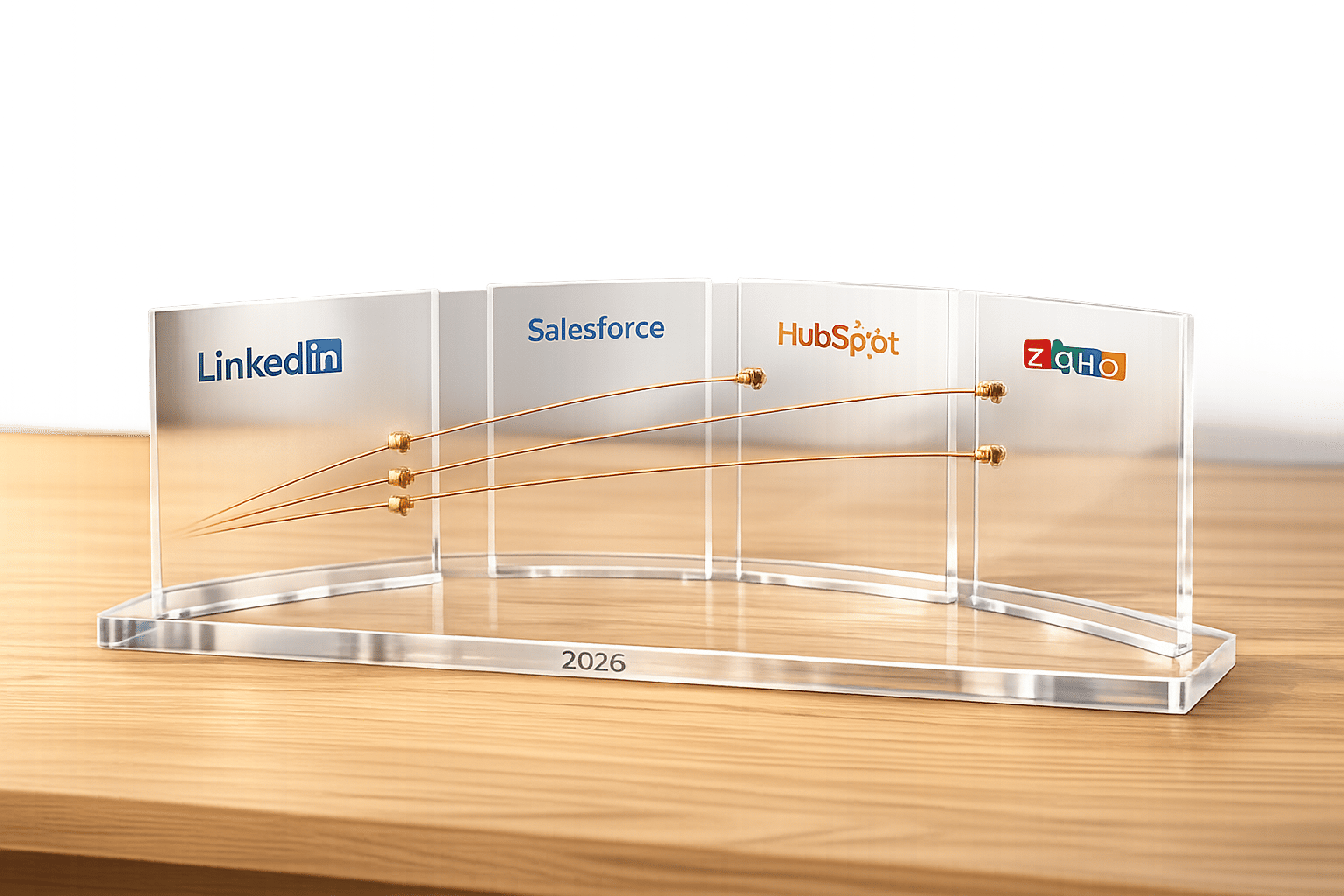 Top LinkedIn-to-CRM Connectors for 2026 (Salesforce, HubSpot, Zoho)