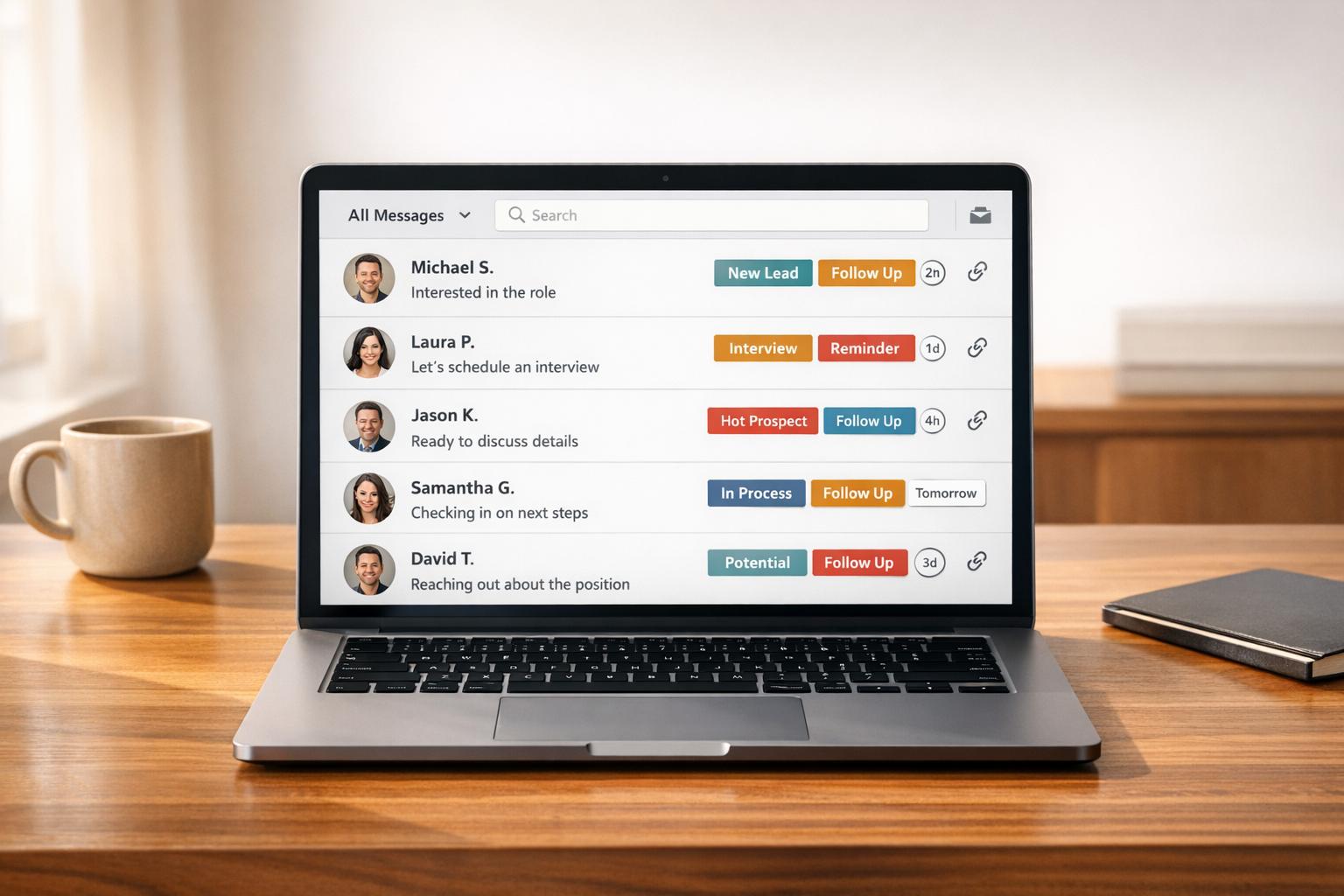 LinkedIn Inbox for Recruiters (High-volume handling)